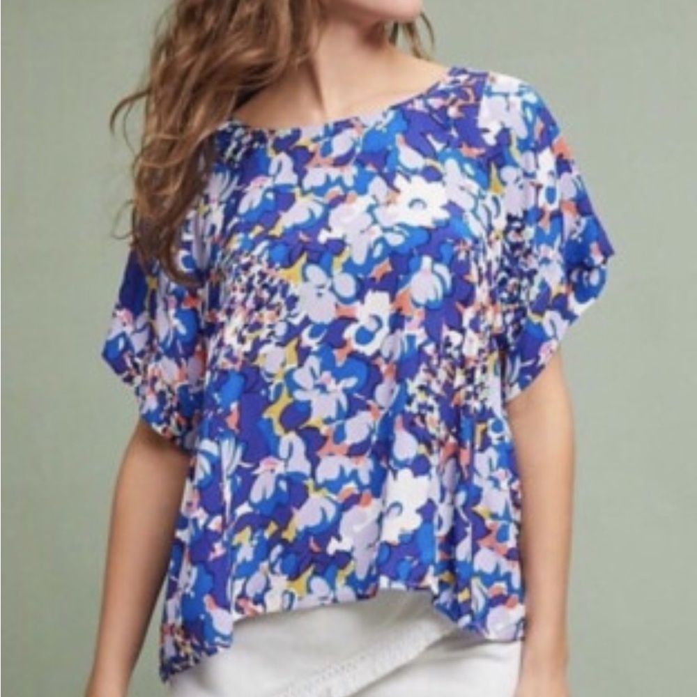 Anthropologie Maeve Milla swing top